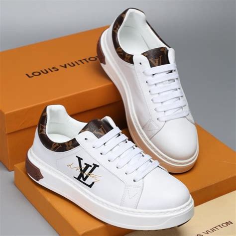 lv sneakers women white|louis vuitton men's sneakers white.